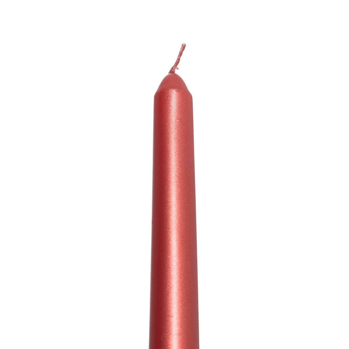 Fééric Lights & Christmas - Lot de 4 bougies bâton 192g satin rouge - Feeric Lights & Christmas - Image 3