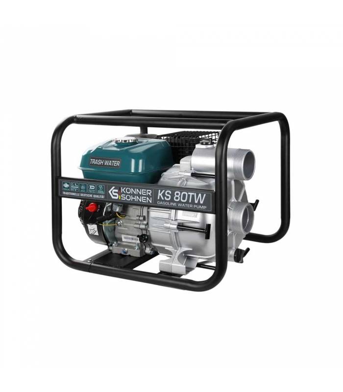 Motopompe 3 pouces spéciale eau de mer 60000l/h moteur 212 cc Könner Söhnen KS 80TW - Imagen 6