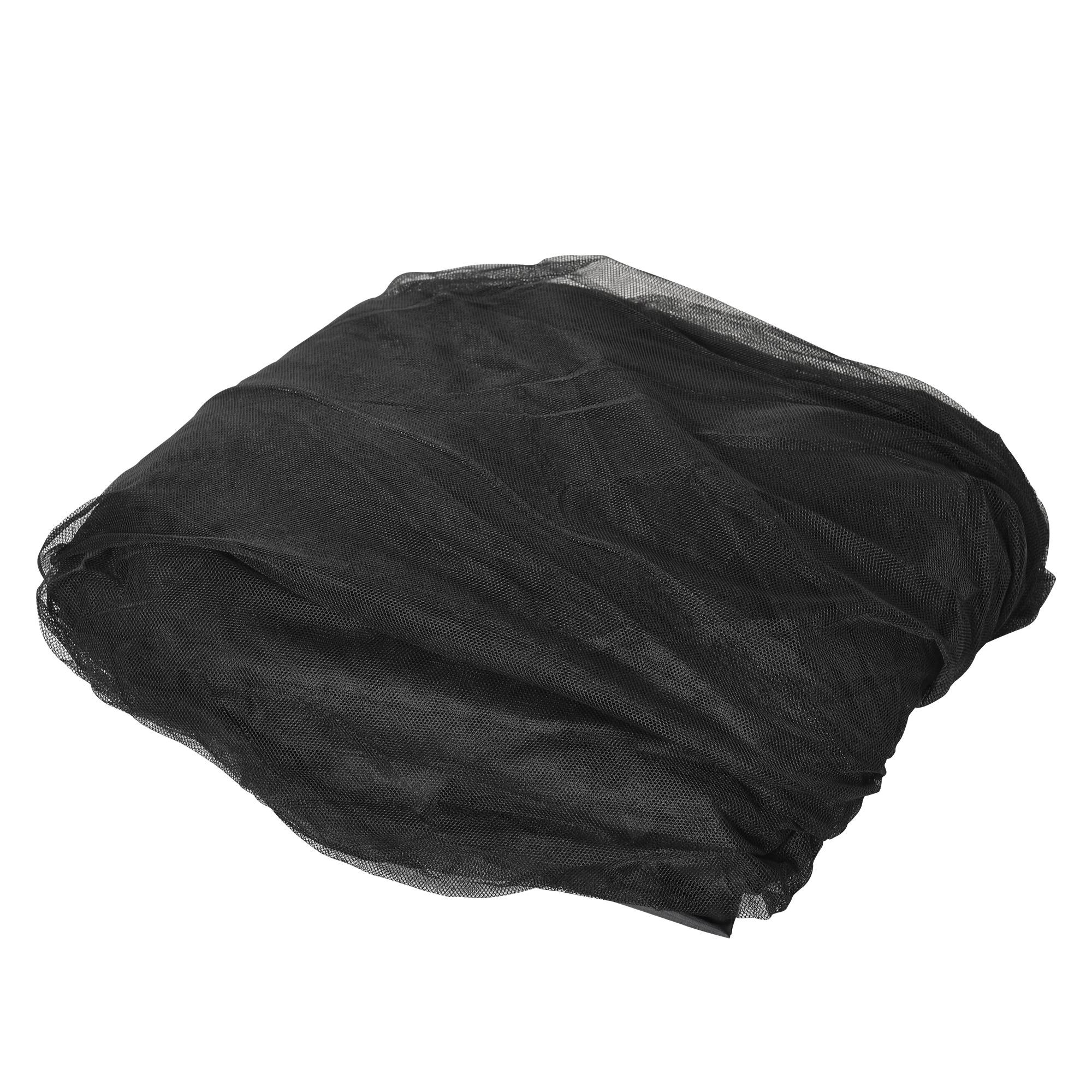 Moustiquaire cylindrique pour Parasol 3 m diamètre avec Fermeture éclair et lestage Noir - Image 9