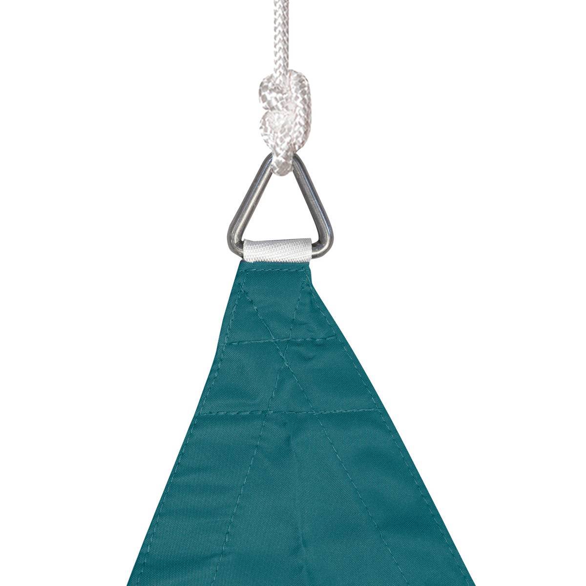 Hesperide - Voile d'ombrage triangulaire "Shae" bleu canard 3x3x3m en polyester Hespéride - Imagen 3