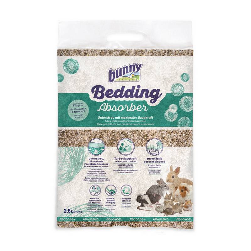 Litière Absorber 20L, Litière pour rongeurs, BunnyNature