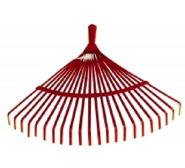Outifrance - Balai à gazon et feuilles 44 cm (avec fils plats) sans manche Outifrance