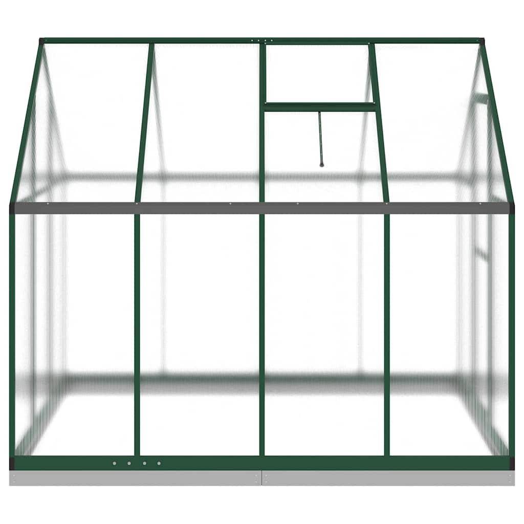 PANGIVO - Serre aluminium vert 224 x 169 x 202 cm - PANGIVO - Image 4