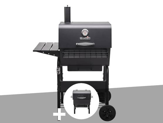 Char-broil - Barbecue à charbon Charcoal M + Charcoal 2GO Offset-Smoker - Char-Broil - Image 1