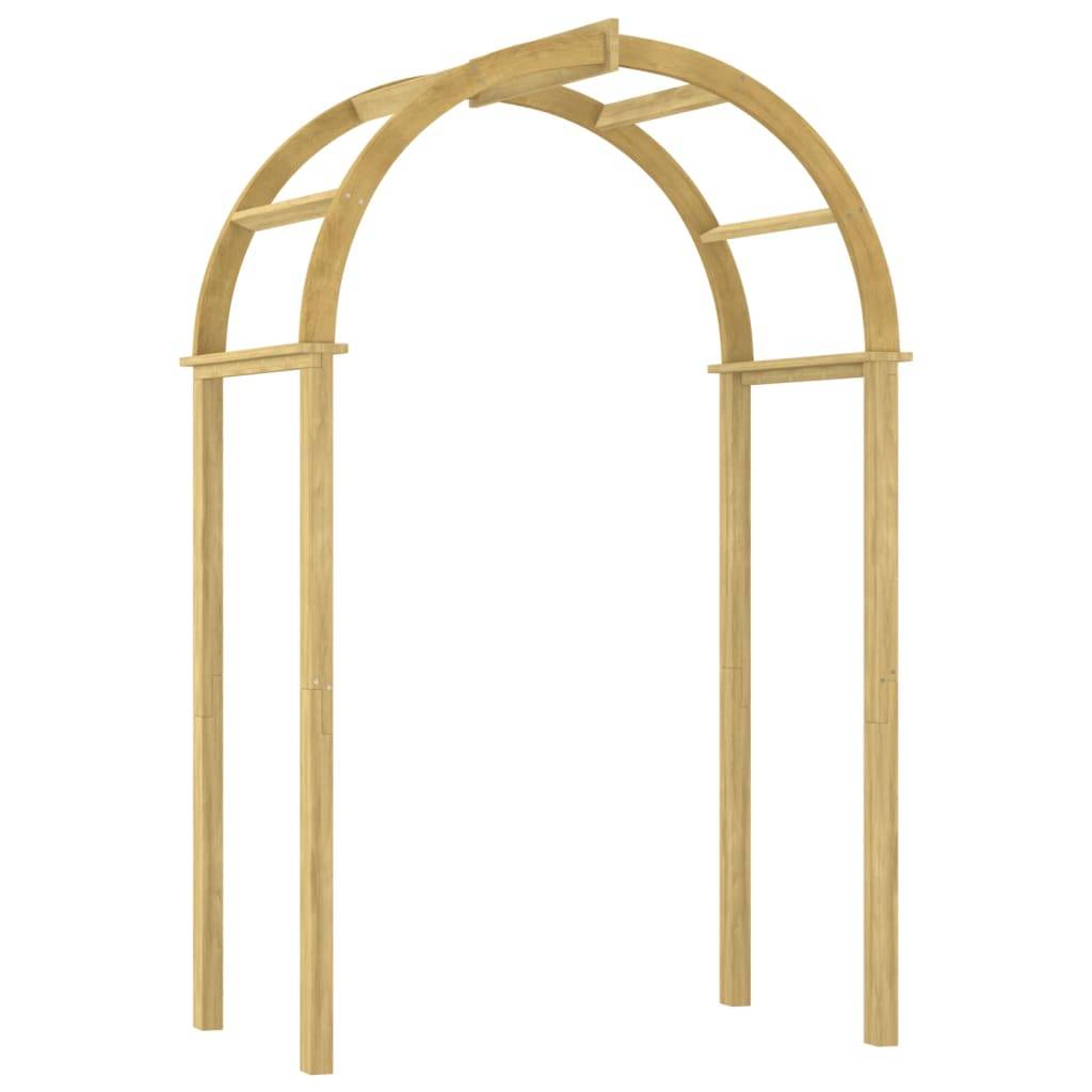 Arche Jardin Bois Pin Massif Imprégné Entrée Terrasse 141x97x243cm - ComfortXL Outdoor Living - Image 2