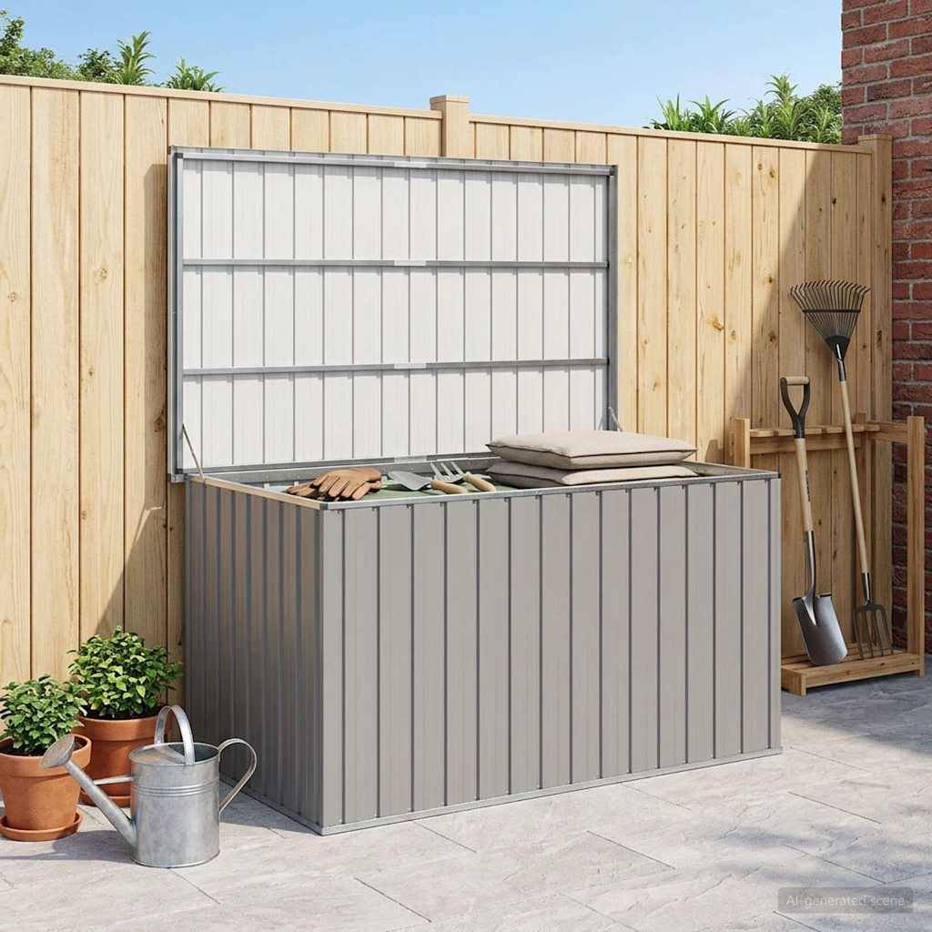 Vidaxl - Boîte de rangement de jardin Gris 171x99x93 cm vidaXL 46270