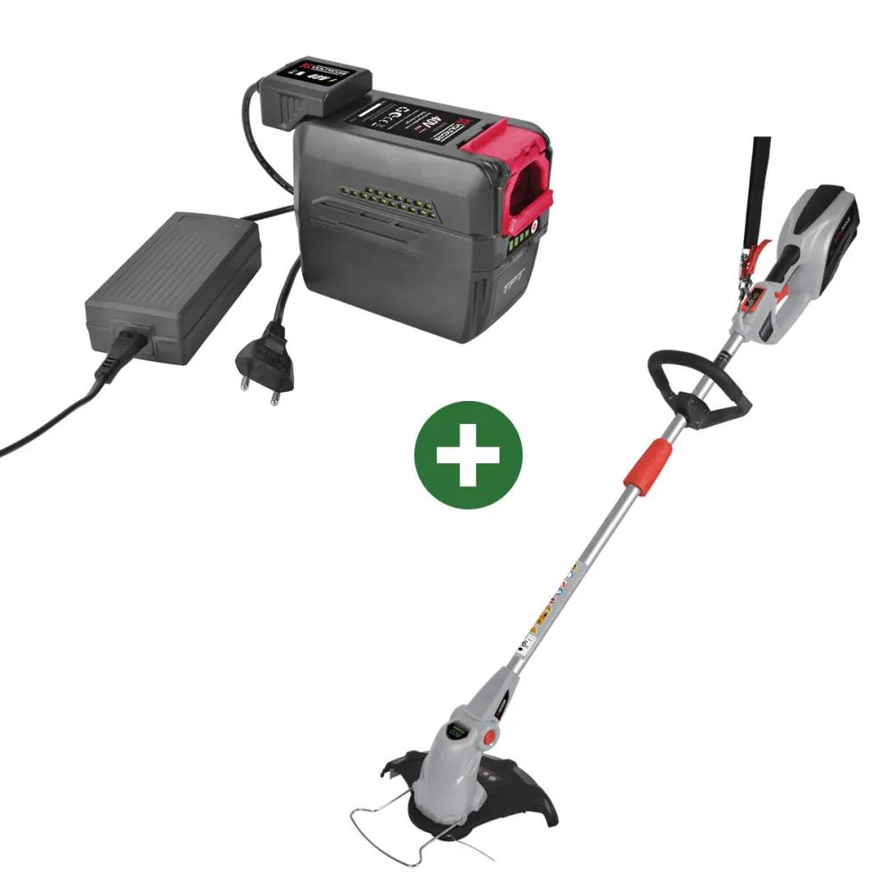Voltkore - Coupe-bordure 40V Voltkore® - Batterie 4,0 Ah + Chargeur Inclus Voltkore - Image 1