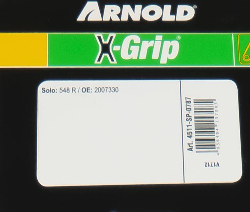 Arnold - Courroie trapézoïdale X-Grip V de type SPZ 787 Arnold - Imagen 3