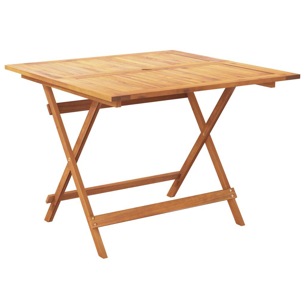 Vidaxl - Ensemble à manger de jardin 5 pcs-Salons de jardin blanc crème tissu bois massif 222822 - Image 5