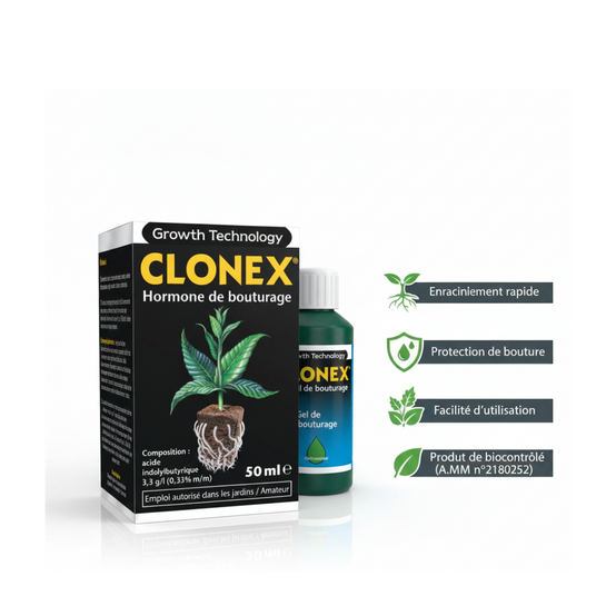 Sans Marque - CLONEX 50ml - Gel de bouturage - Growth Technology - Image 2