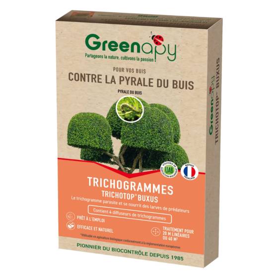 Biotop - Biotop - Trichogrammes anti pyrale de buis Tricholine Buxus - Imagen 1