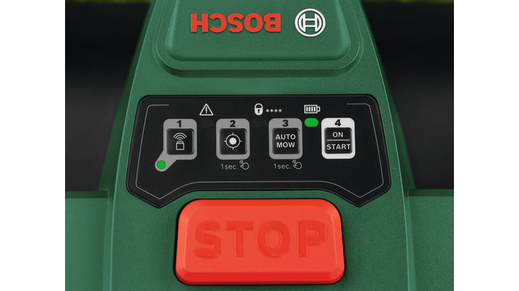 Tondeuse robot VISIMOW18V-100 - BOSCH - avec 1 batterie 4,0 Ah - chargeur - 06008E1000 - Image 4