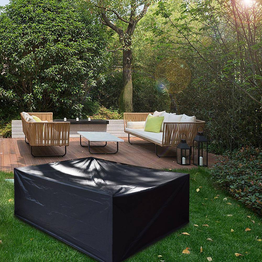 IntiMeg - Housse Salon de Jardin , Housse De Protection Salon De Jardin Imperméable , Respirante , Housse Protection Oxford 420D —180×120×74cm IntiMeg - Image 5