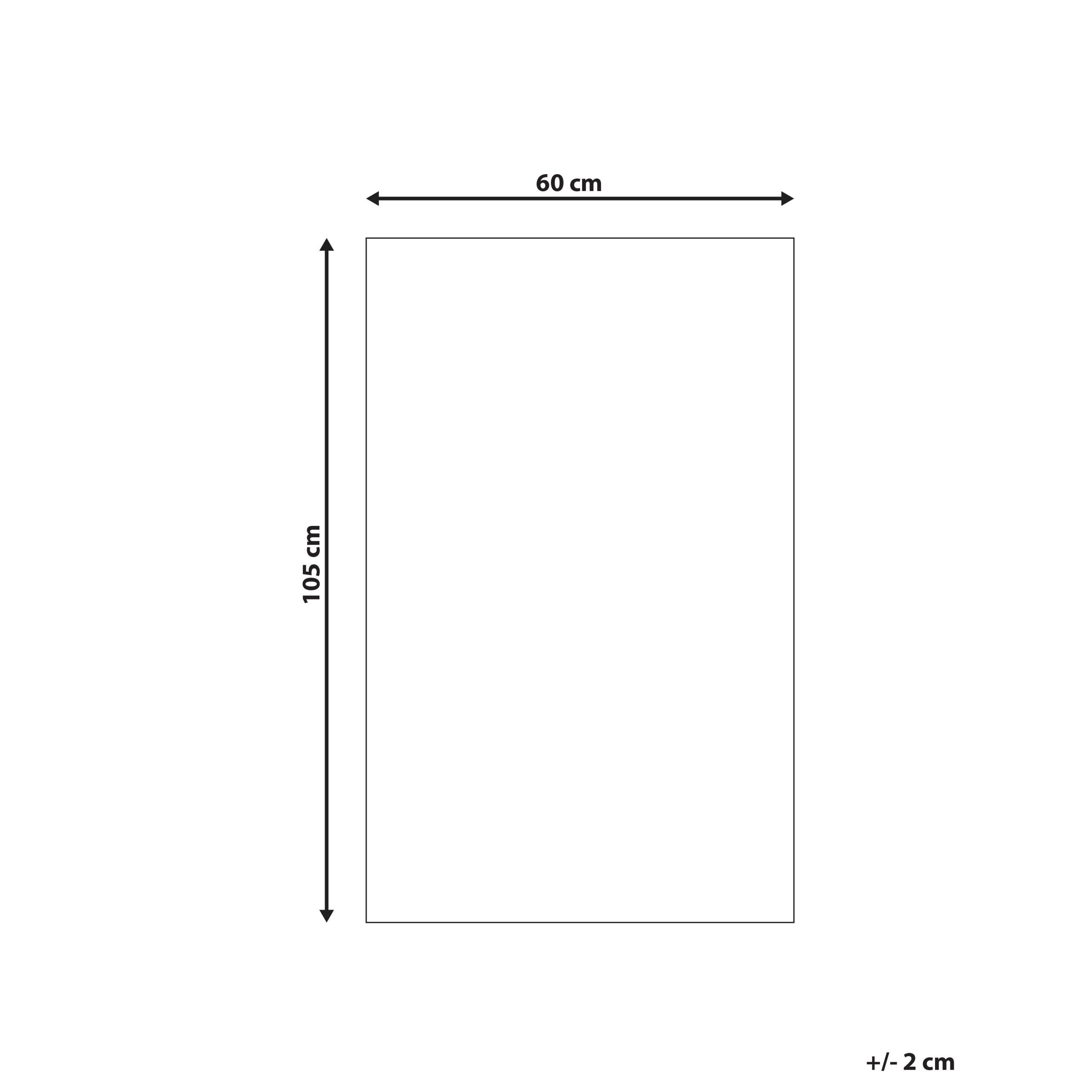 Beliani - Tapis d'Extérieur Jaune et Blanc en Polypropylène Motif à Rayure pour Terrasse au Style Moderne 90 x 180 cm Beliani - Imagen 3