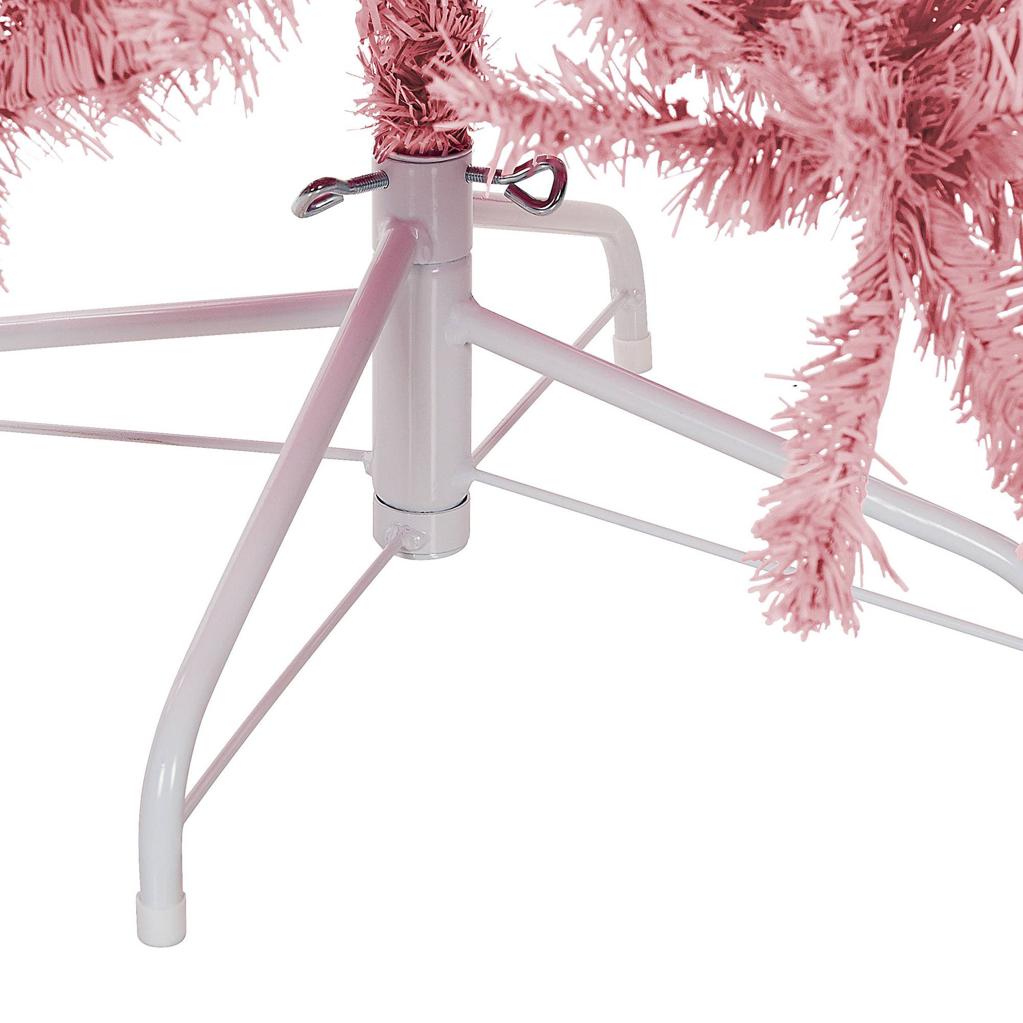 Beliani - Sapin de Noël PVC Rose FARNHAM - Beliani - Imagen 5