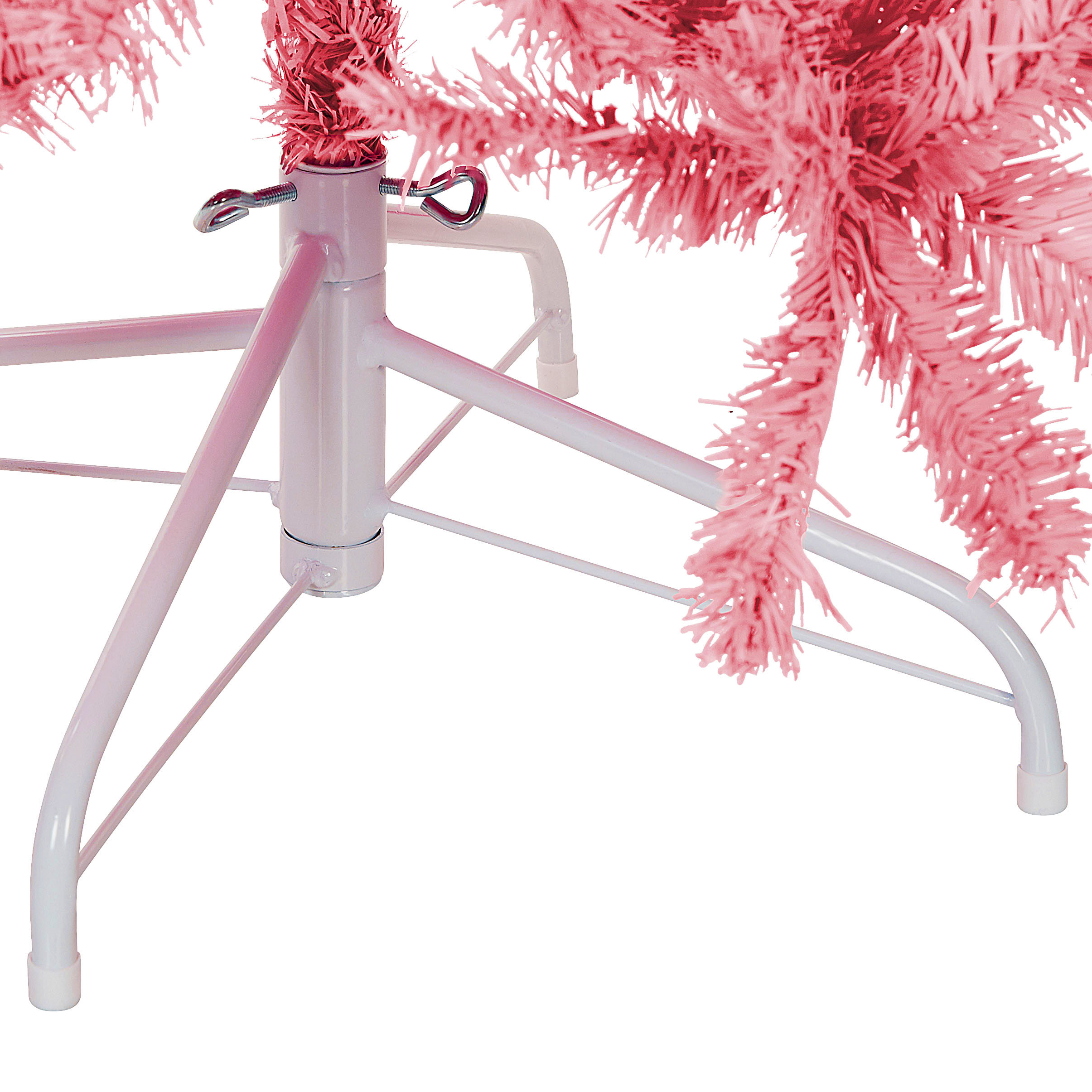 Beliani - Sapin de Noël PVC Rose FARNHAM - Beliani - Imagen 4