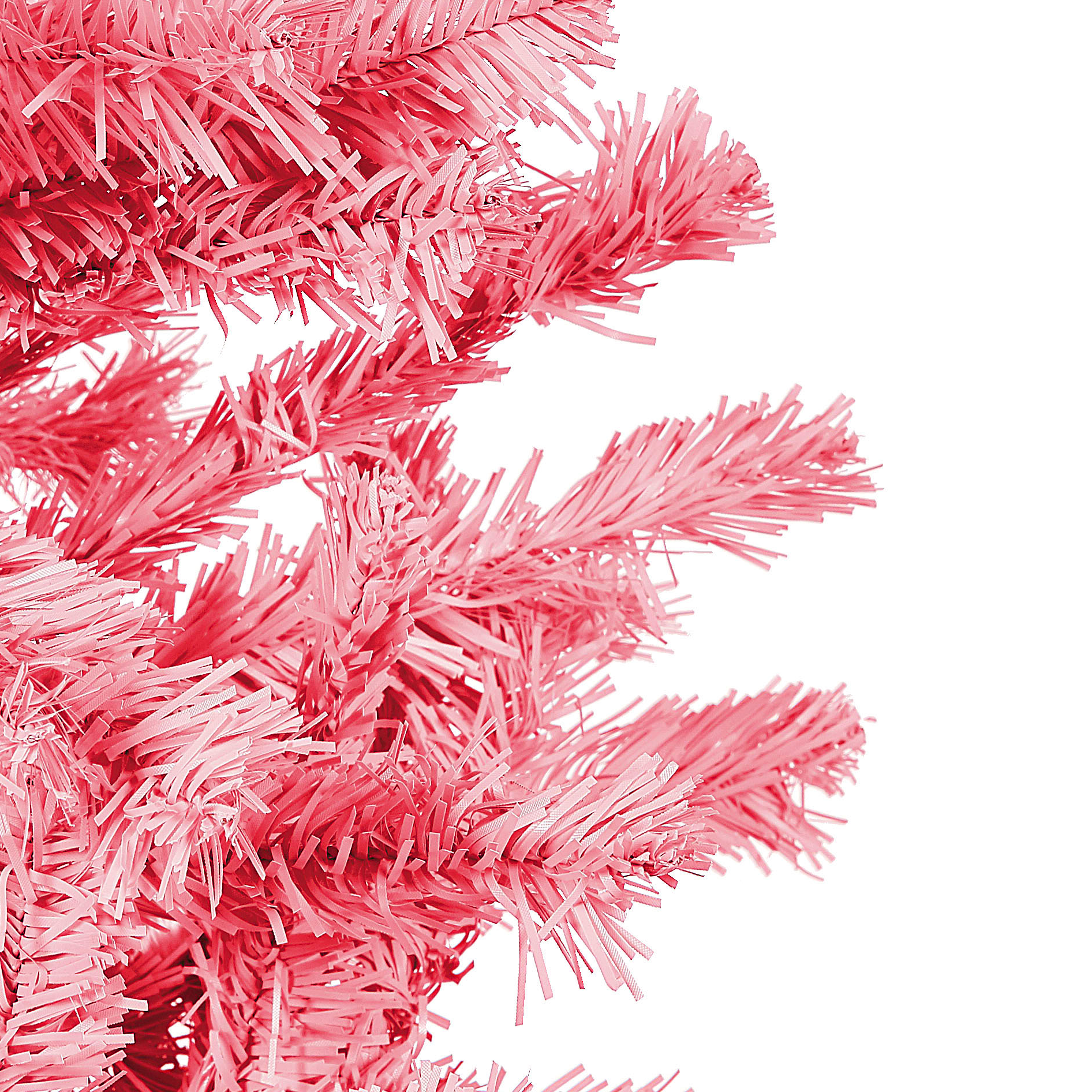 Beliani - Sapin de Noël PVC Rose FARNHAM - Beliani - Imagen 3