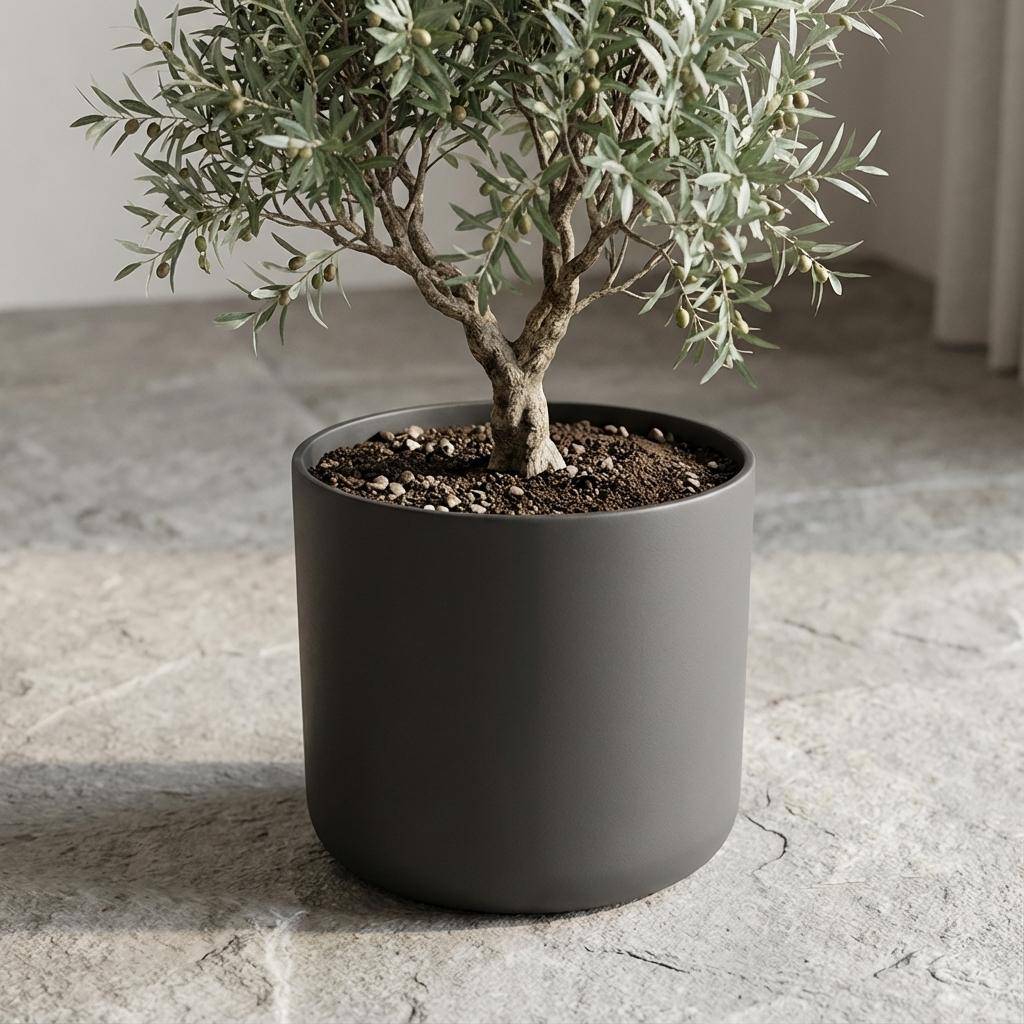 Pot de fleurs elho b.for soft anthracite - D.35cm - Image 6