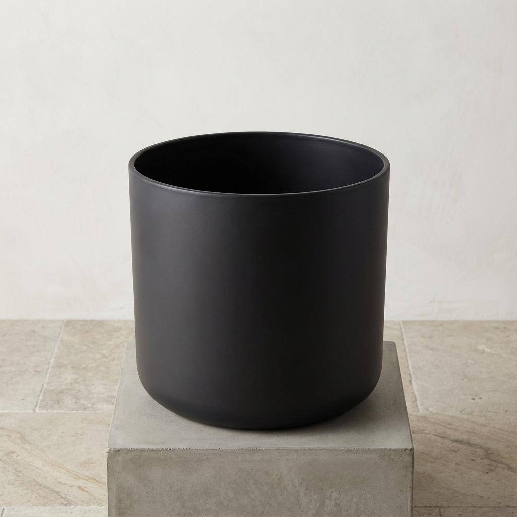 Pot de fleurs elho b.for soft anthracite - D.35cm - Image 2