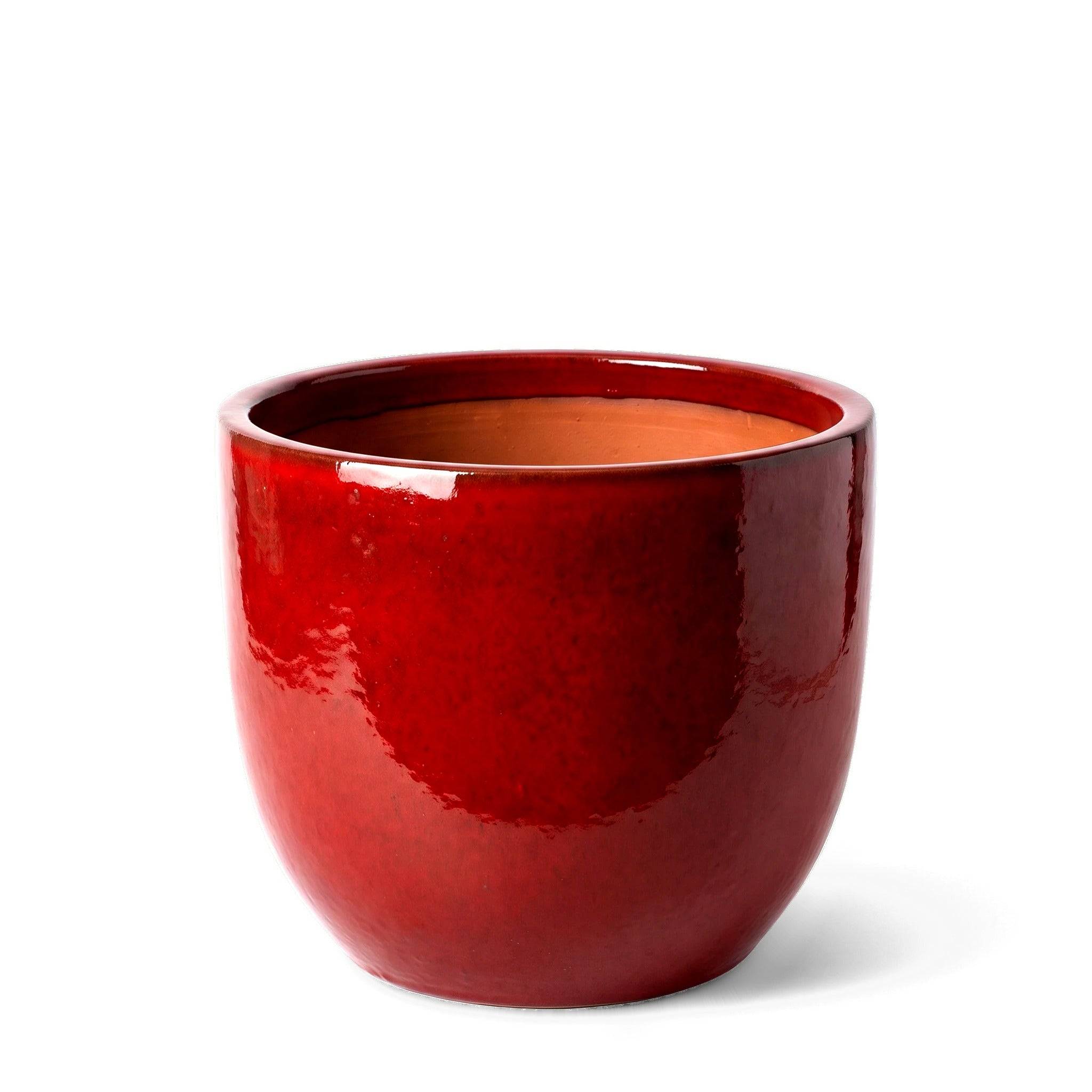 Provencelia - Pot LANCELOT 48x43cm rouge tropical