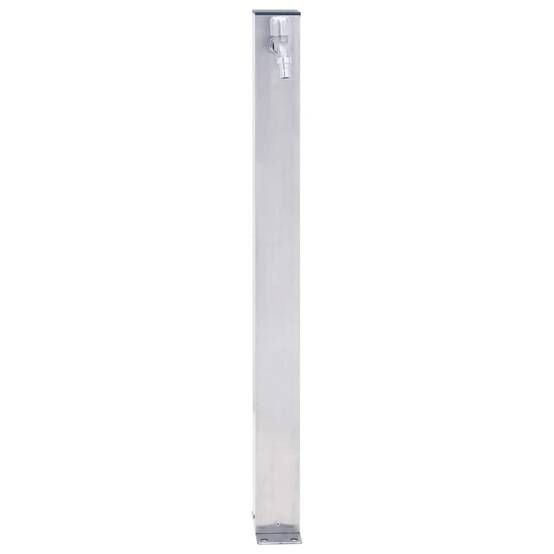 PANGIVO - Colonne à eau de jardin acier inoxydable argenté 23.5 x 7 x 60 cm, poids:1.85kg - PANGIVO - Image 2