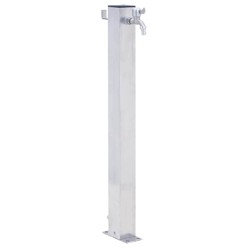 PANGIVO - Colonne à eau de jardin acier inoxydable argenté 23.5 x 7 x 60 cm, poids:1.85kg - PANGIVO - Image 1
