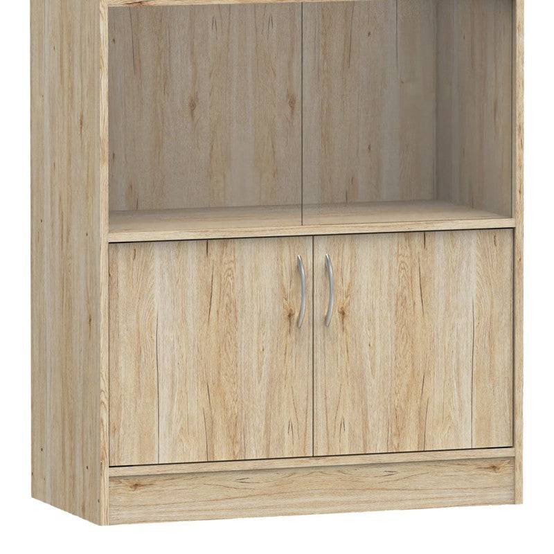 bibliothèque burcy bois chêne 80x40x177cm - Image 3
