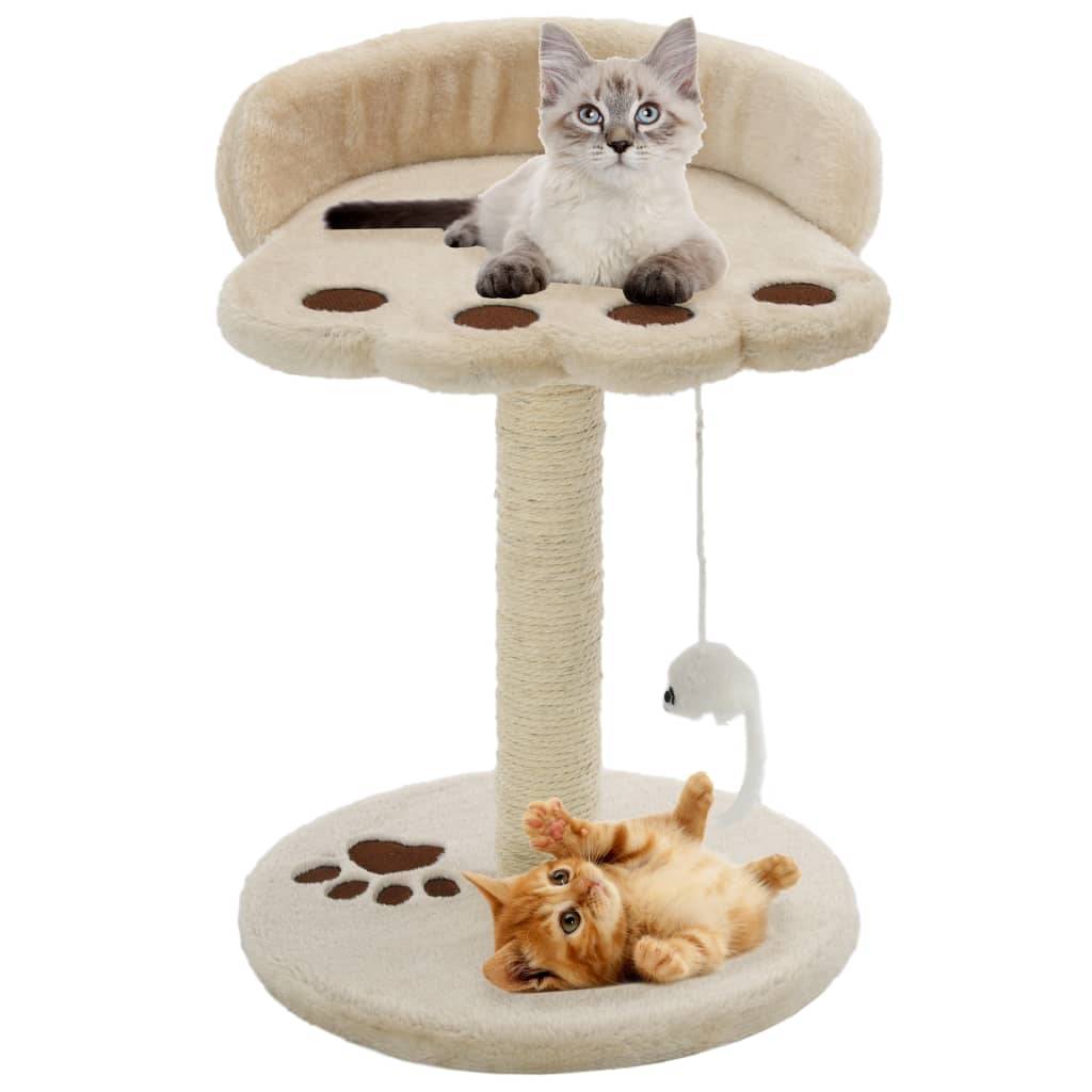 Arbre à chat  Runi Beige  30 X 30 cm  - P87209B - Image 1