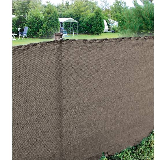 WERKA PRO - Brise vue taupe 150g/m2 WERKA PRO - 2 x 10m - Image 4