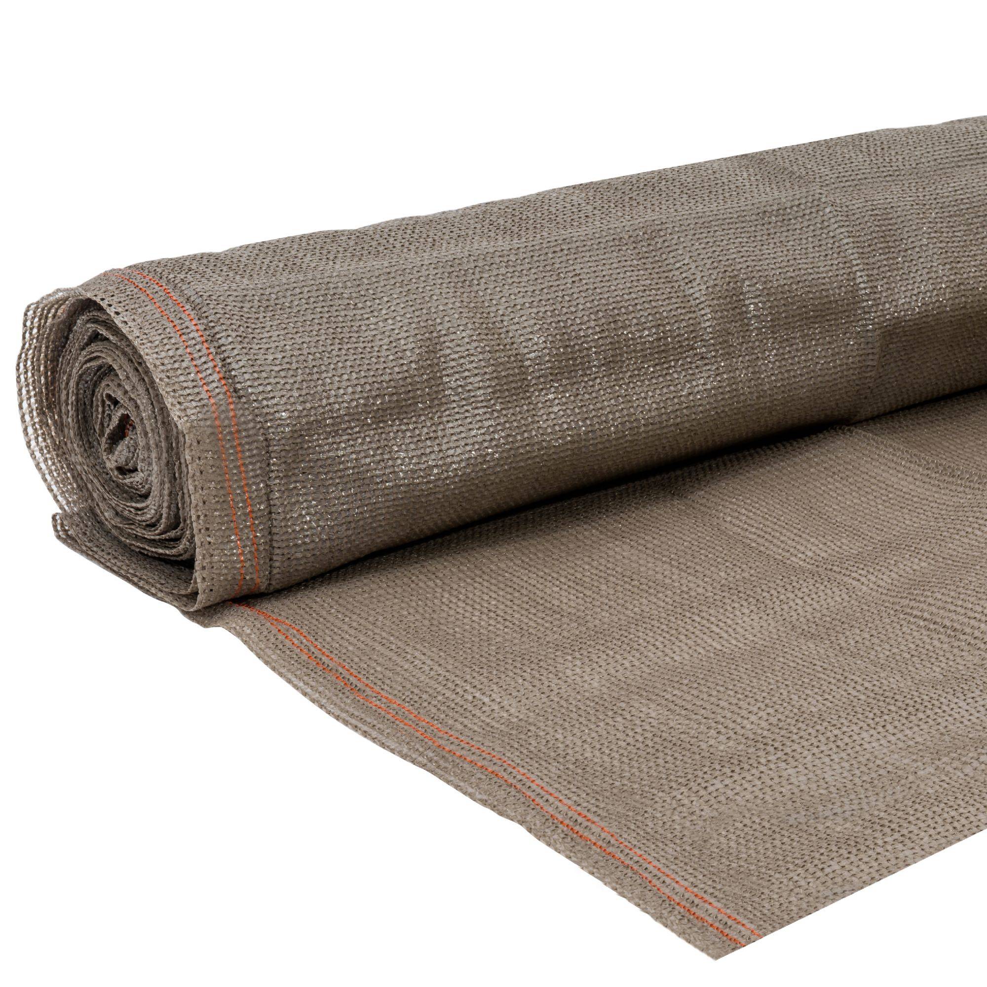 WERKA PRO - Brise vue taupe 150g/m2 WERKA PRO - 2 x 10m - Image 1