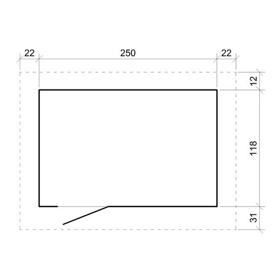 Timbela - Abri de Jardin Qualité Premium 3m² / L161xL294cm - Kit tout compris avec sol, tuiles bitumineuses, set de peinture - Timbela M901-TERRA BROWN - Image 7