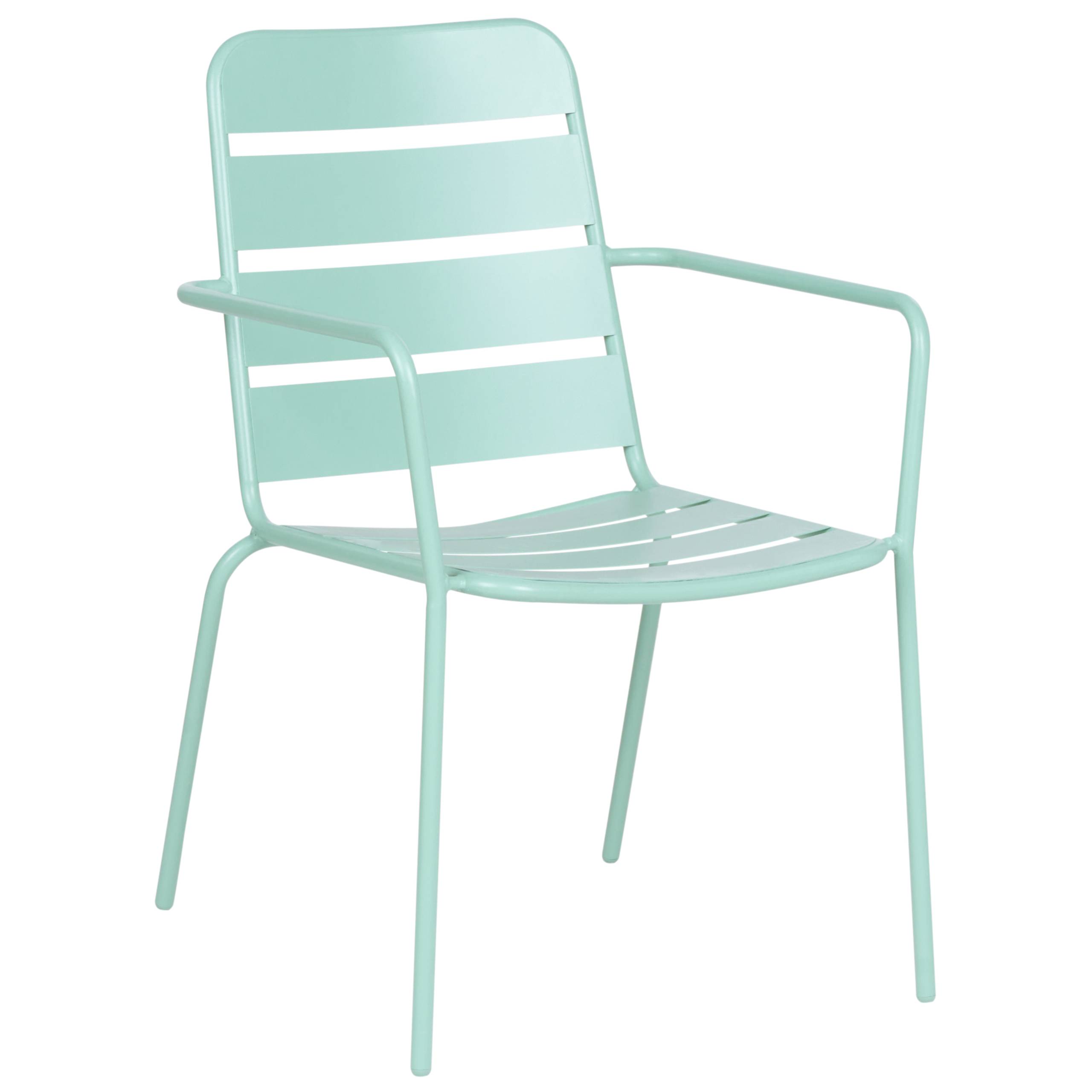 Chaise de jardin Métal Vert menthe TERENZO - Beliani - Image 3