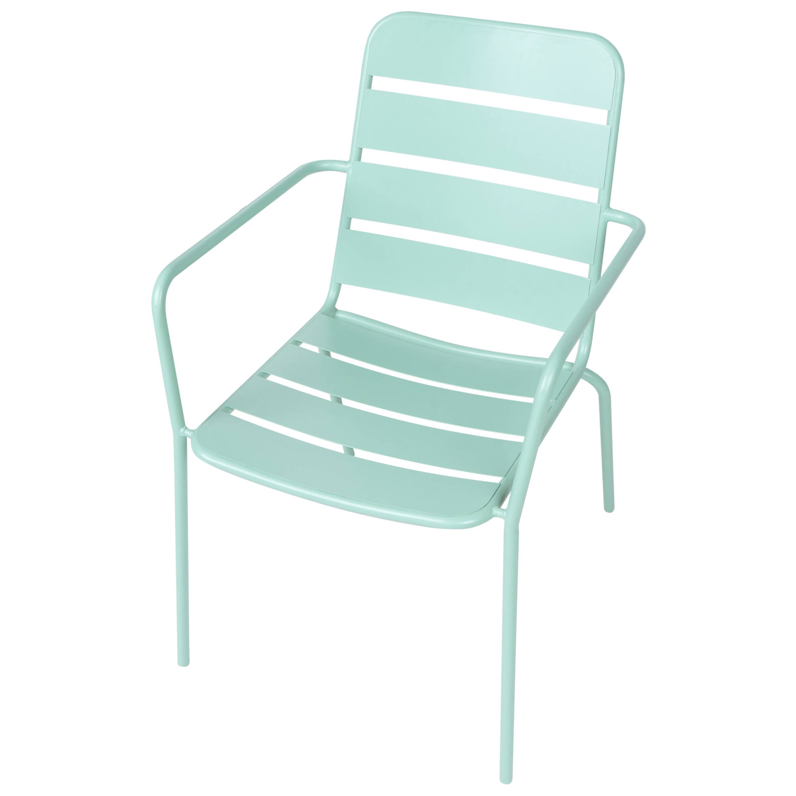 Chaise de jardin Métal Vert menthe TERENZO - Beliani - Image 6