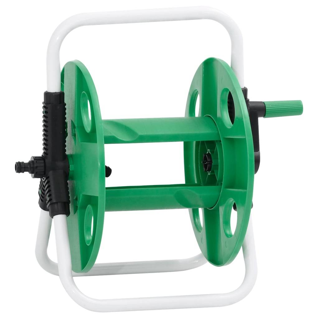 PANGIVO - Enrouleur de tuyau acier galvanisé vert 40 x 30 x 41 cm - PANGIVO - Image 1