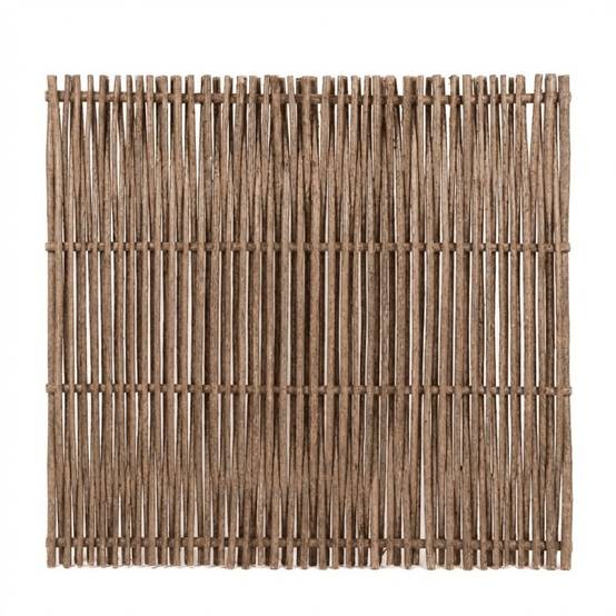 Panneau cloture noisetier en tressage vertical - H75 X L 150 cm - Image 1