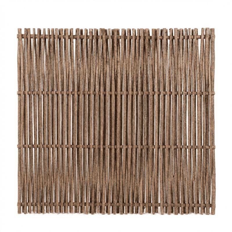 Panneau cloture noisetier en tressage vertical - H75 X L 150 cm - Image 1