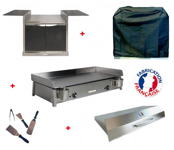Pack plancha électrique ANTHEA E870 + Meuble complet - PLANCHAELEC - Image 3