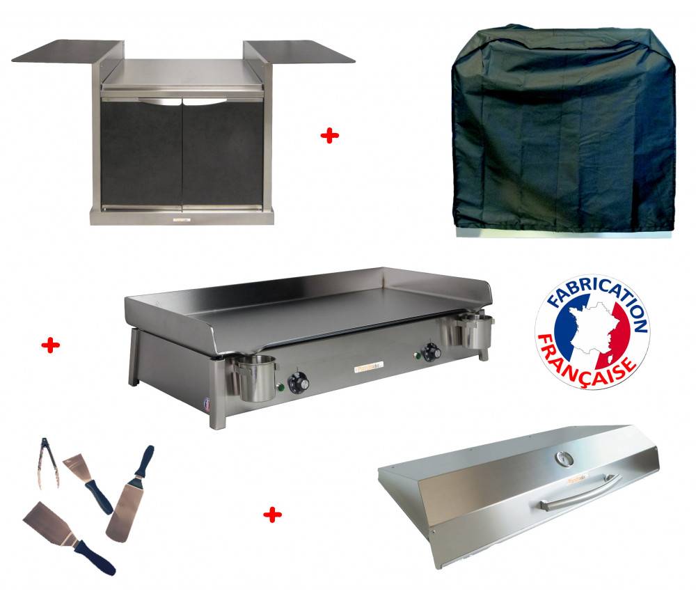 Pack plancha électrique ANTHEA E870 + Meuble complet - PLANCHAELEC - Image 3