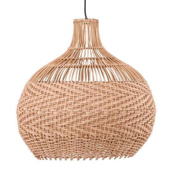 Lampe Suspension en Rotin "Bastia" 50 cm Naturel - Image 1