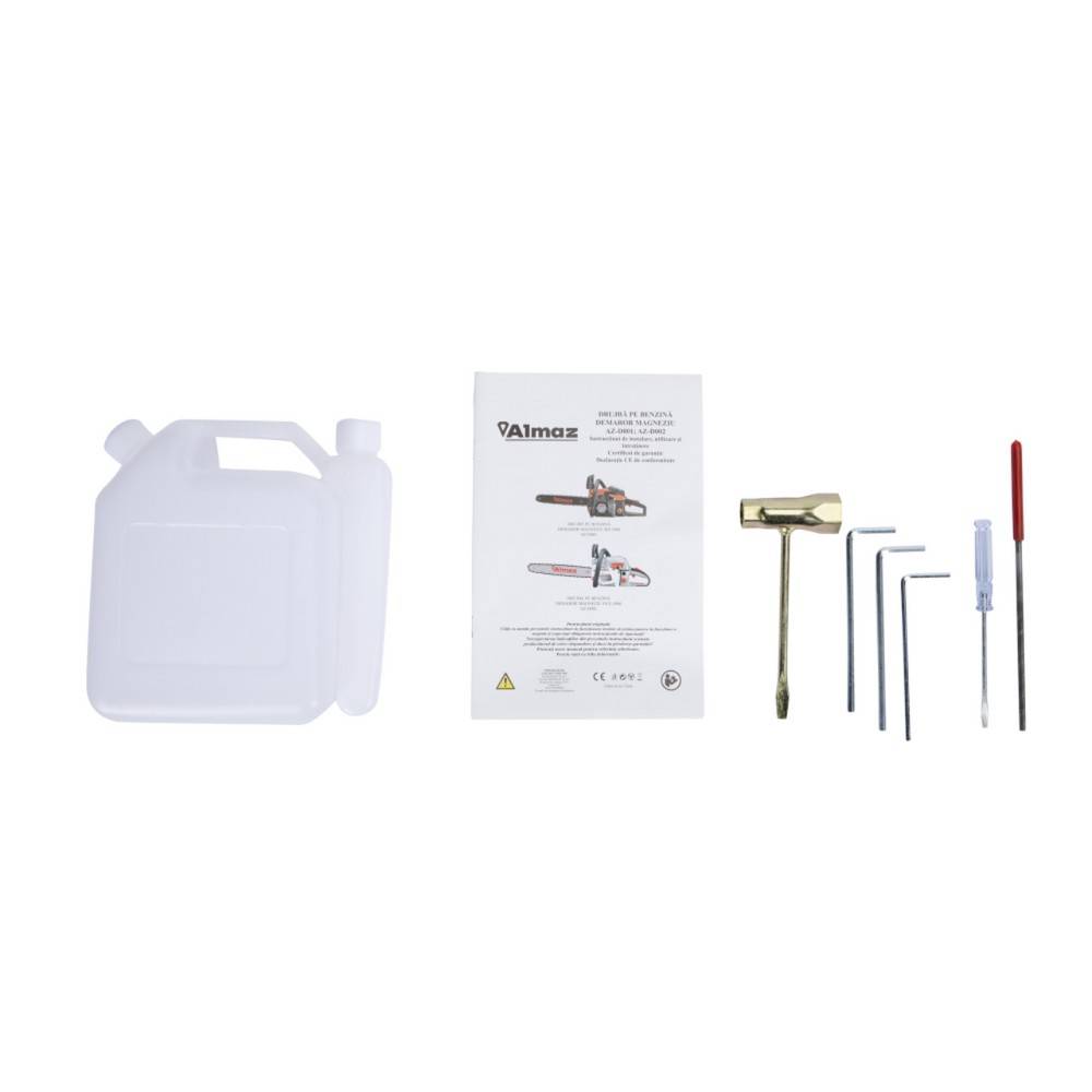 Tronçonneuse thermique 2,9cv 58cc, guide de 40 cm, démarreur magnesium - FERMIER AZ-D002 - Imagen 8