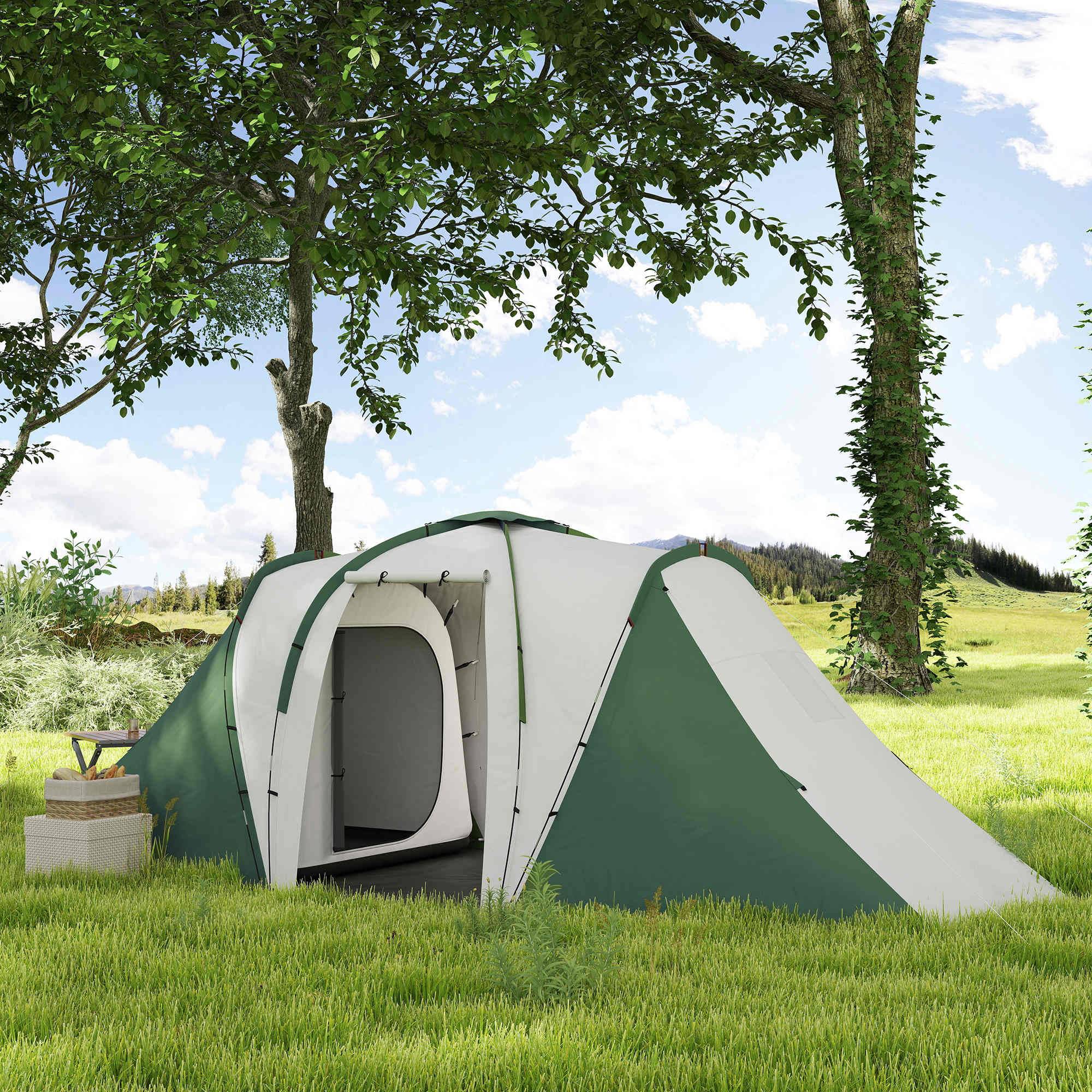 Tente de camping polyester 555 x 225 x 190 cm - PANGIVO - Image 4