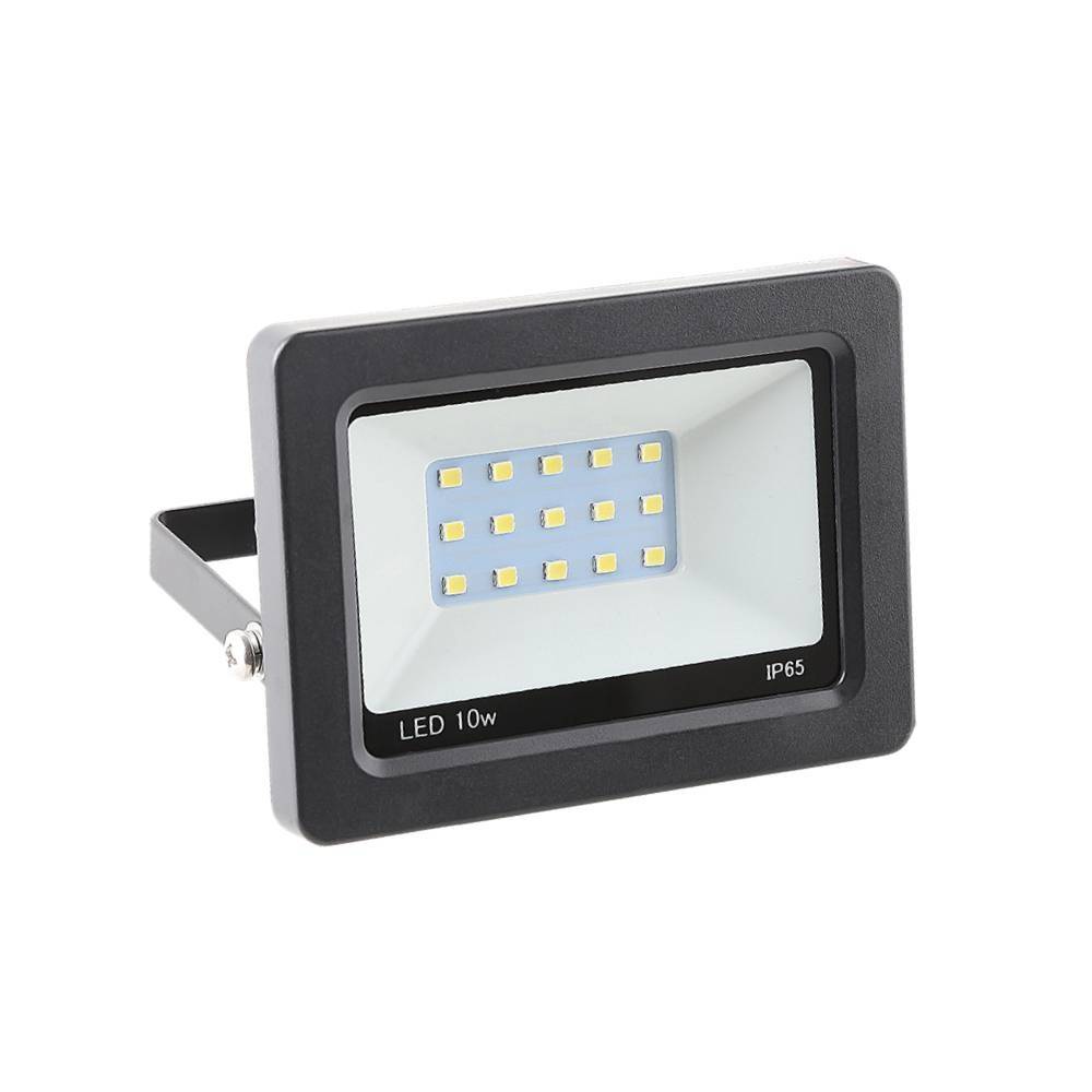 Facilitys - Projecteur LED électrique 10 Watts Noir - Imagen 1