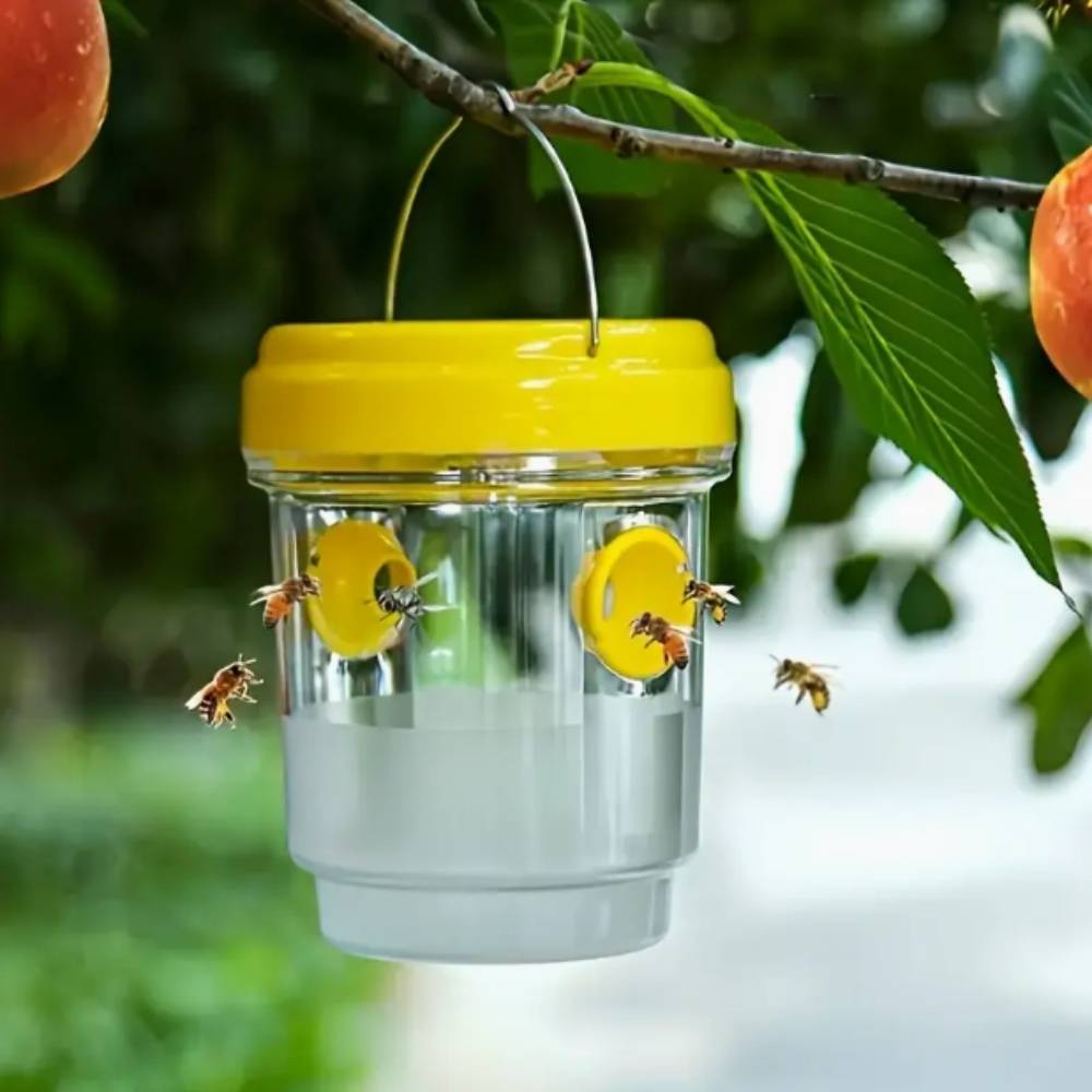 Piège à abeilles circulaire en plastique MCBOSON - Image 4