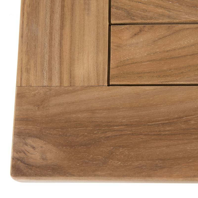 FUN - Table de jardin 8/10 personnes - rect. Ext. 180/240 en bois Teck - Image 5