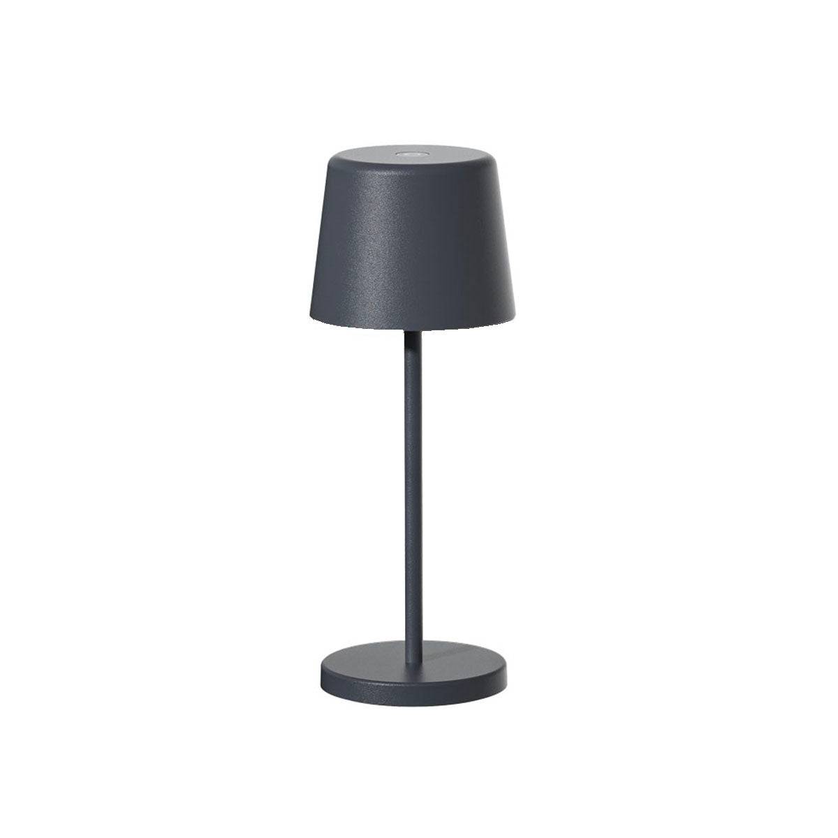 Lumisky - 6 Lampes de table MINI KELLY Gris H22cm + base de chargement - Imagen 5