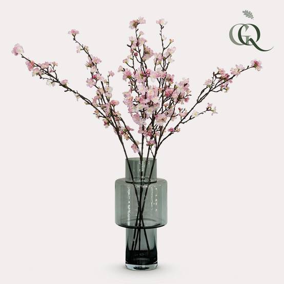 PANGIVO - Branches de cerisier artificielles plastique rose 95 x 10 x 10 cm - PANGIVO - Image 2