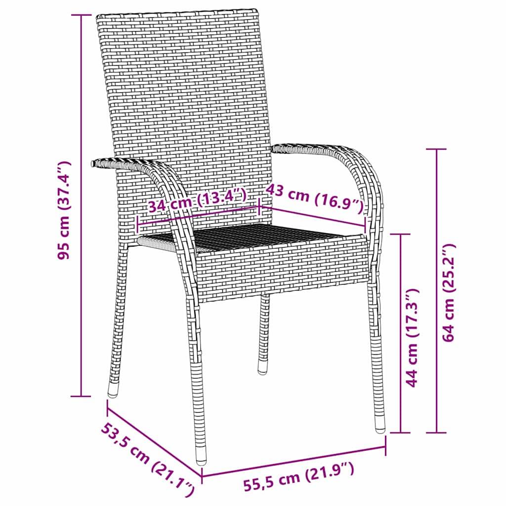 ComfortXL - Salon de Jardin 4 Places pour une Utilisation Quotidienne avec Table Verre Gris – ComfortXL Outdoor Living - Image 8