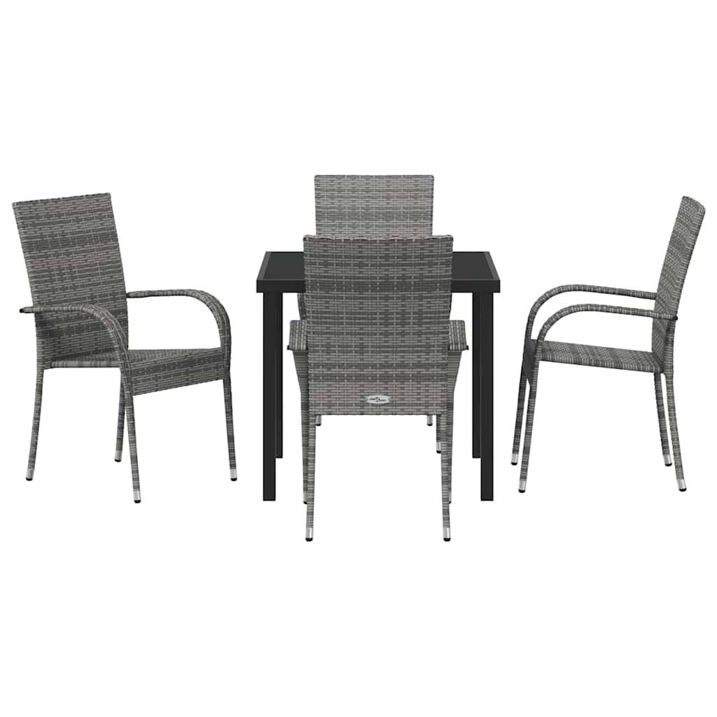 ComfortXL - Salon de Jardin 4 Places pour une Utilisation Quotidienne avec Table Verre Gris – ComfortXL Outdoor Living - Image 7