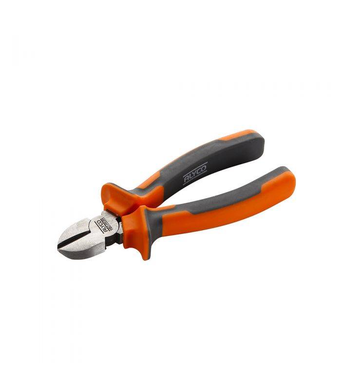 Pince Coupante Diagonale Renforcée 180 Mm Alyco Orange 170560 - Image 1