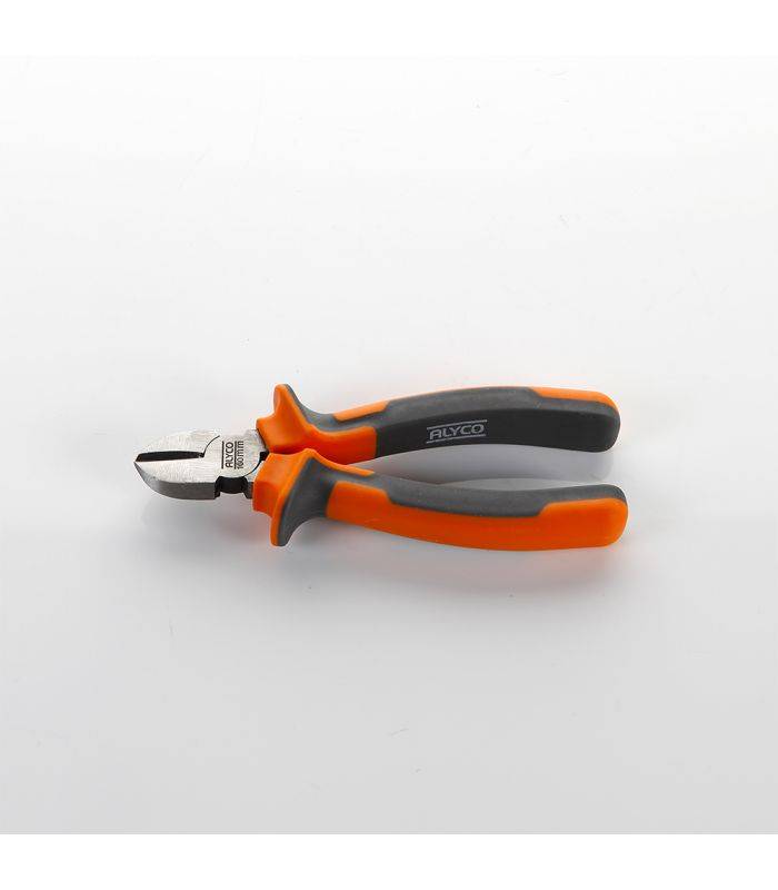 Pince Coupante Diagonale Renforcée 180 Mm Alyco Orange 170560 - Image 2